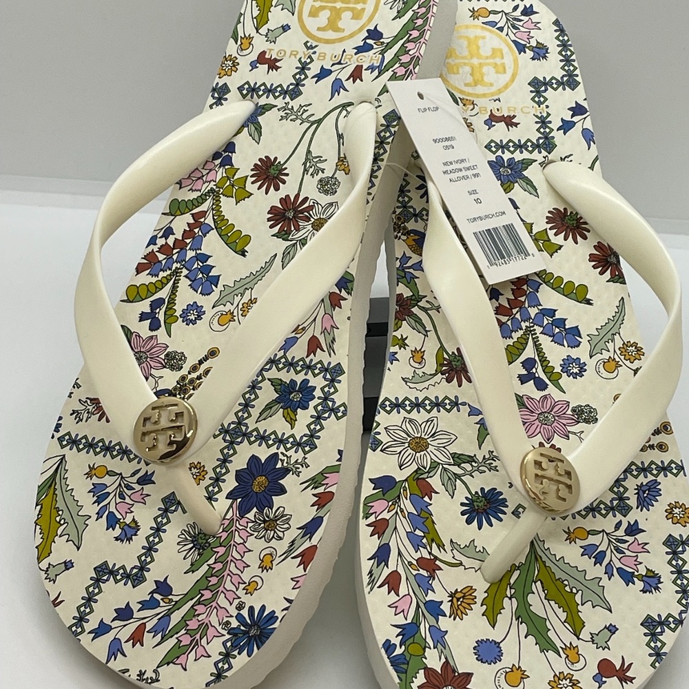 Tory Burch Flip Flop NWT Size 10